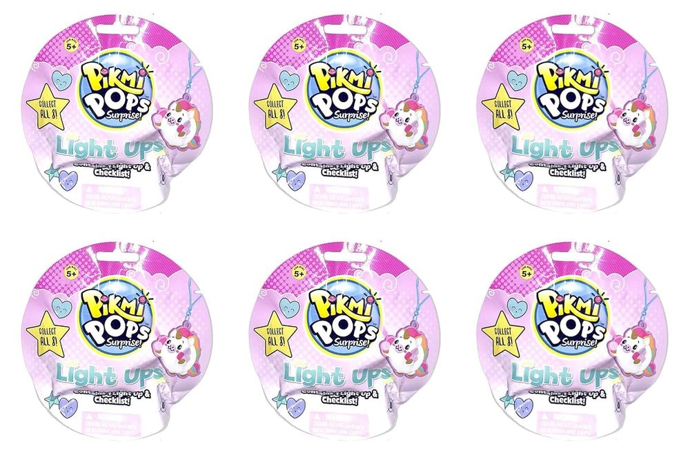 Pikmi Pops Charm Surprise Light-Up 6-Pack — view 2